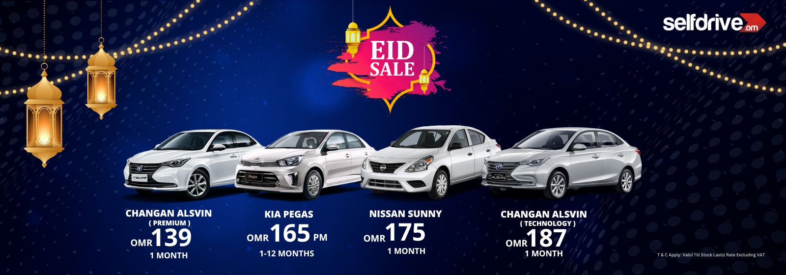 Oman Car Rental, Rent a car Muscat OMR 119/month* 25% off on Monthly ...